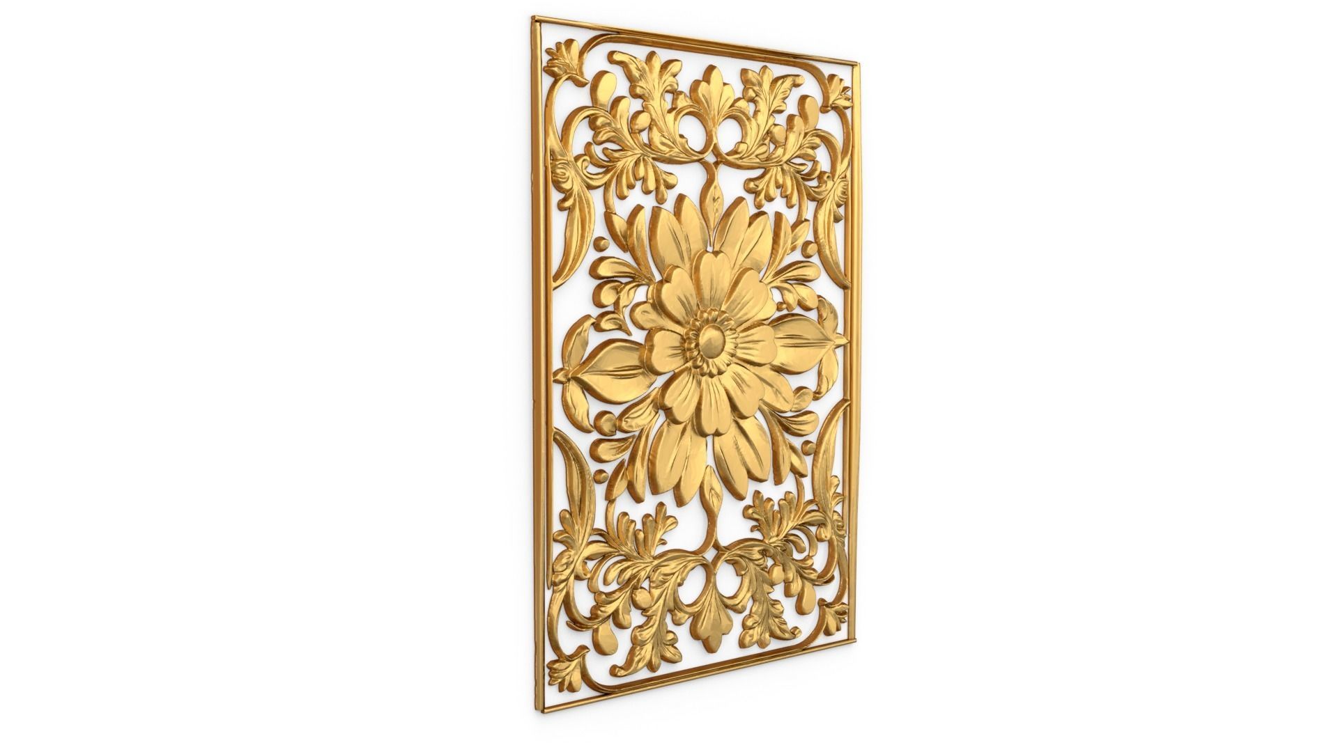 classical door decor 14 3D model_1