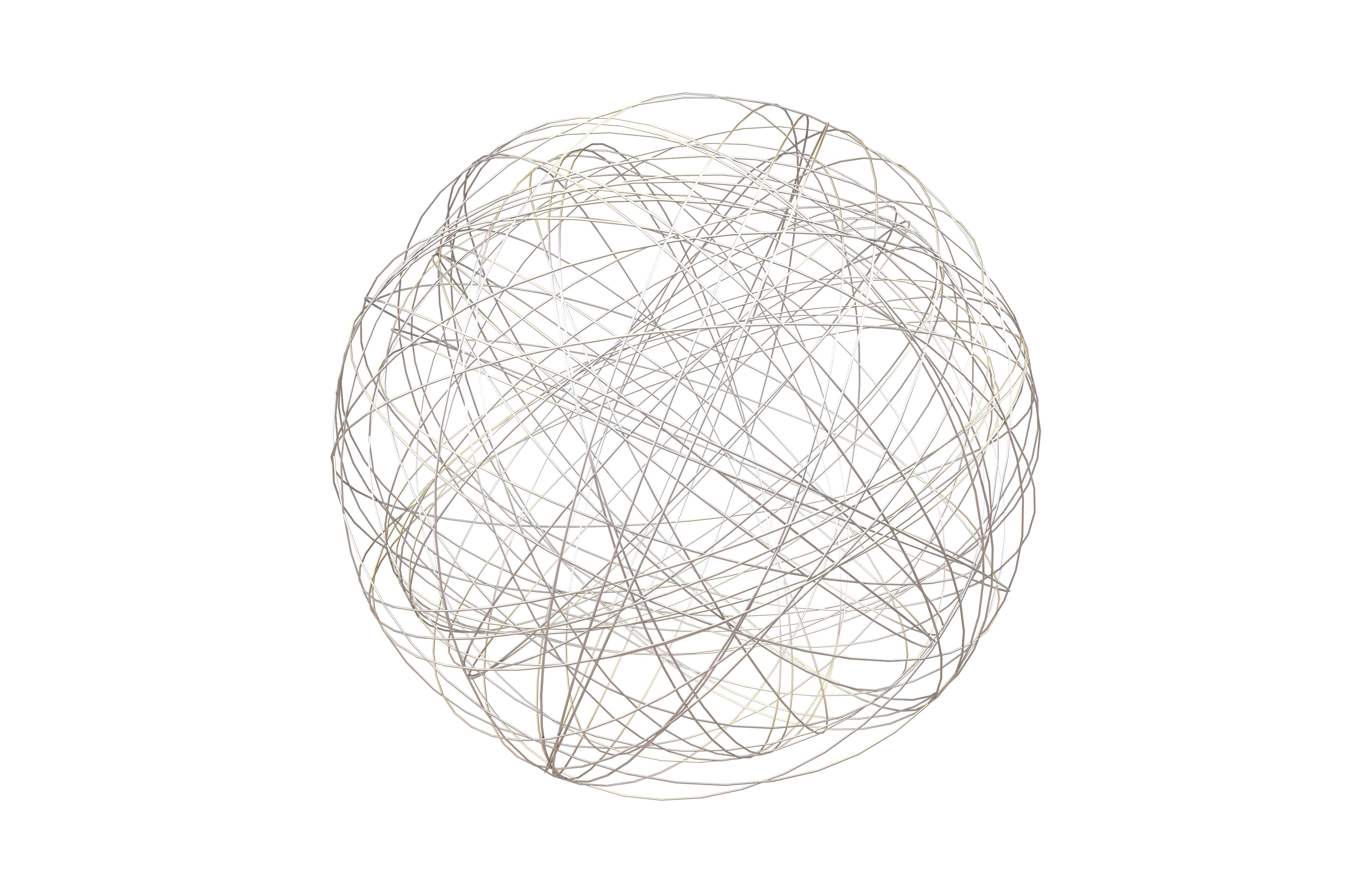 Abstract Sphere Ball v6 002 Low-poly 3D model_3