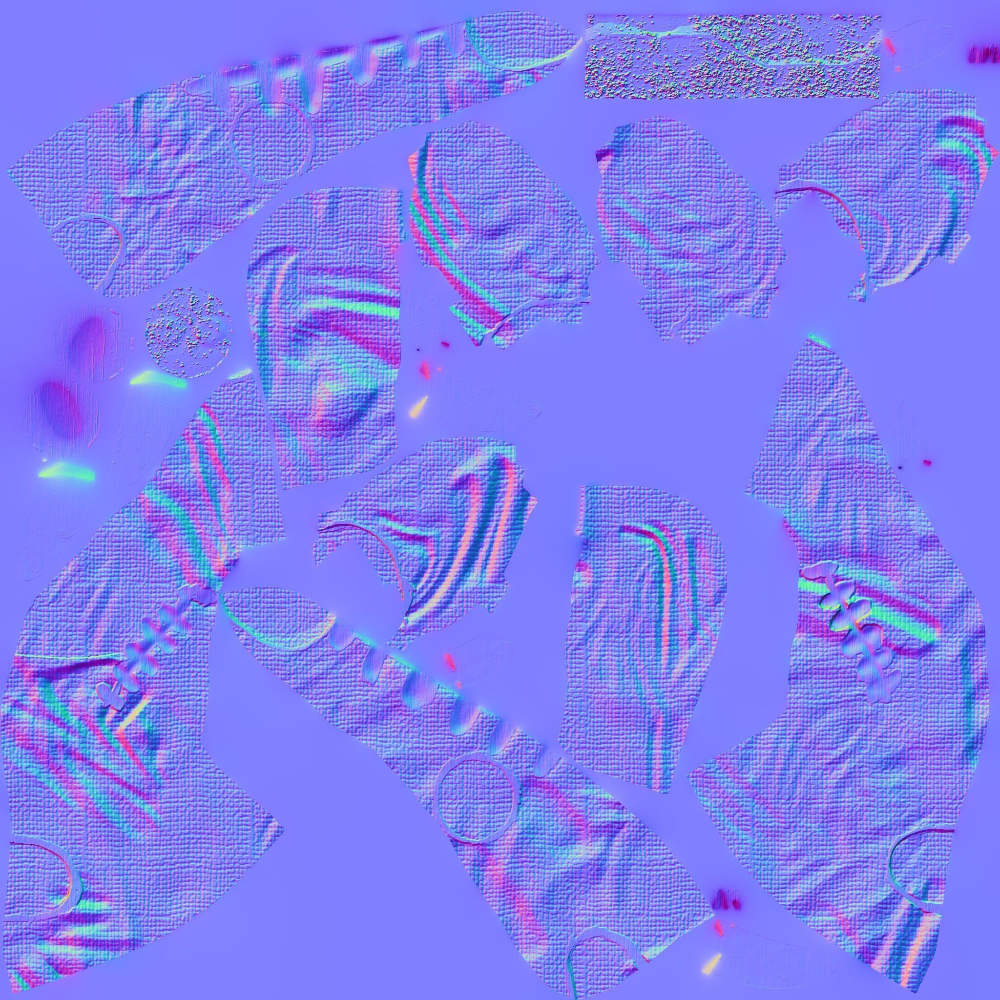 Tim Burton puppets  3D model_6