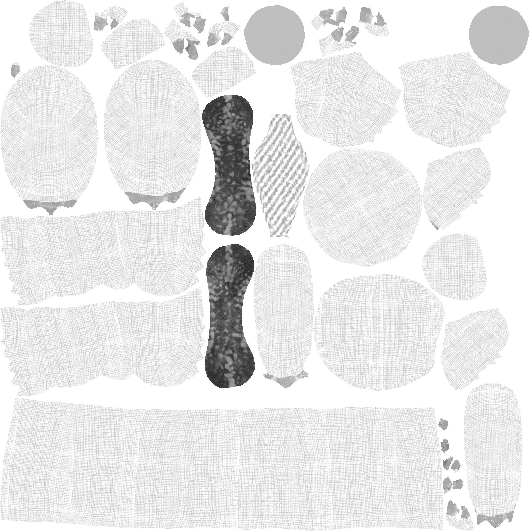 Tim Burton puppets  3D model_13