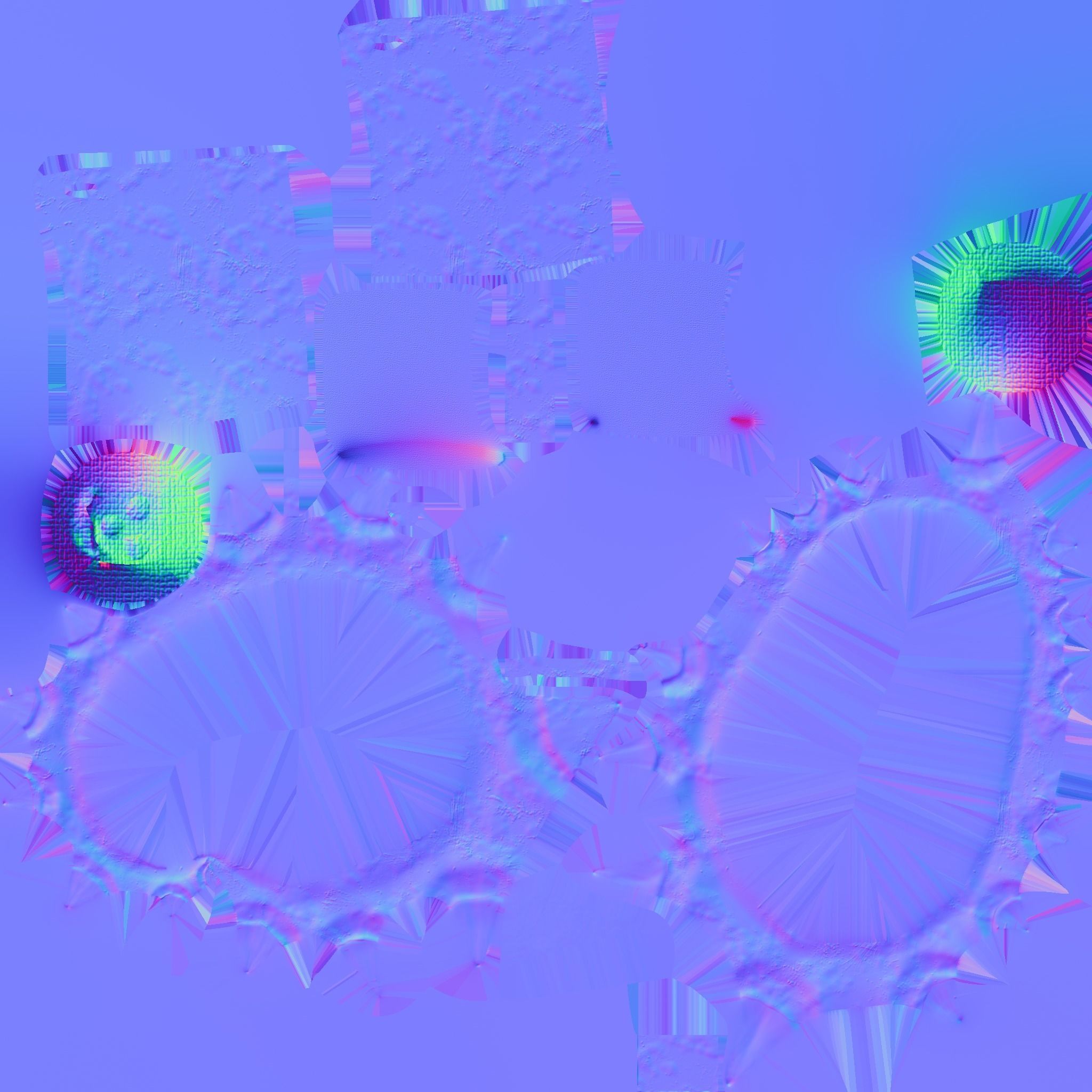 Tim Burton puppets  3D model_9