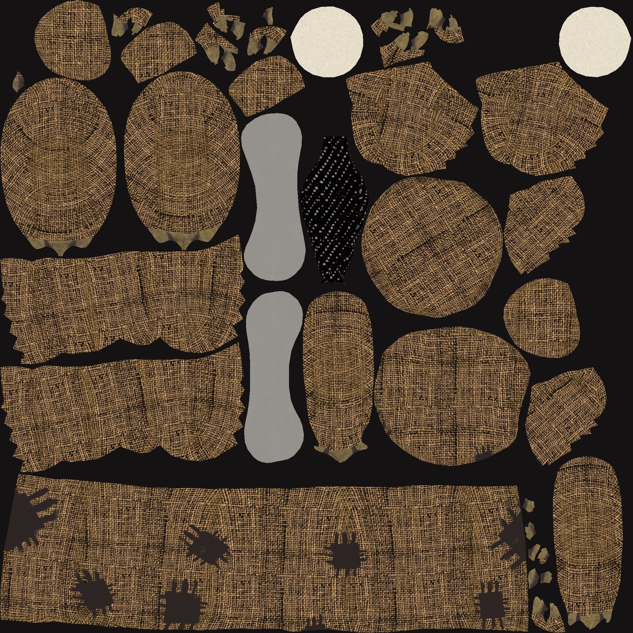 Tim Burton puppets  3D model_11