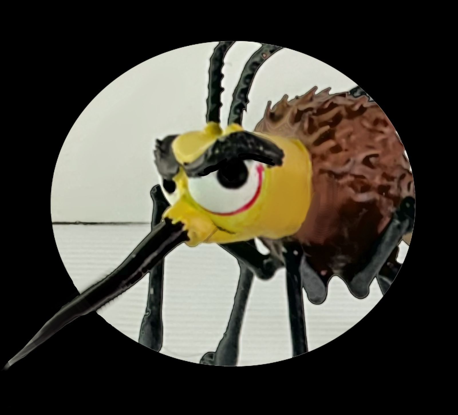 Funny stylized Mosquito 3D print model_16