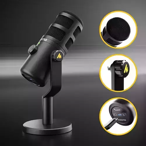 Maono  PD100U Microphone 3DModel