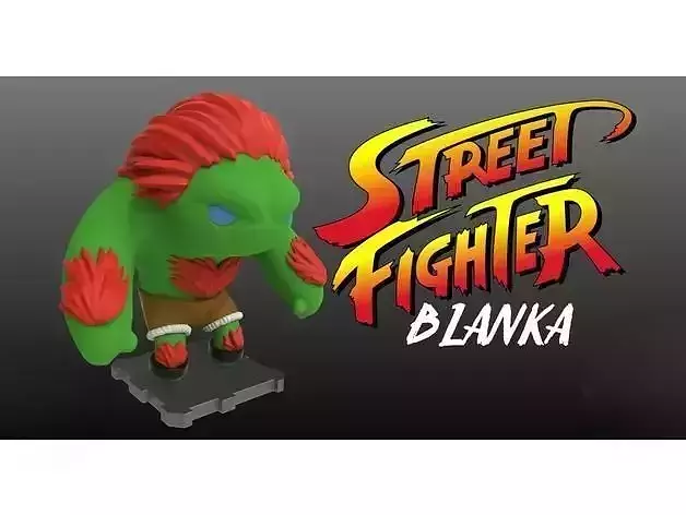 Blanka 3D Printing Masterpiece 3D print model