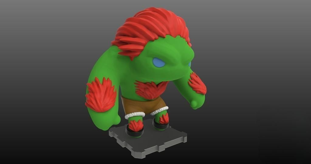 Blanka 3D Printing Masterpiece 3D print model_1