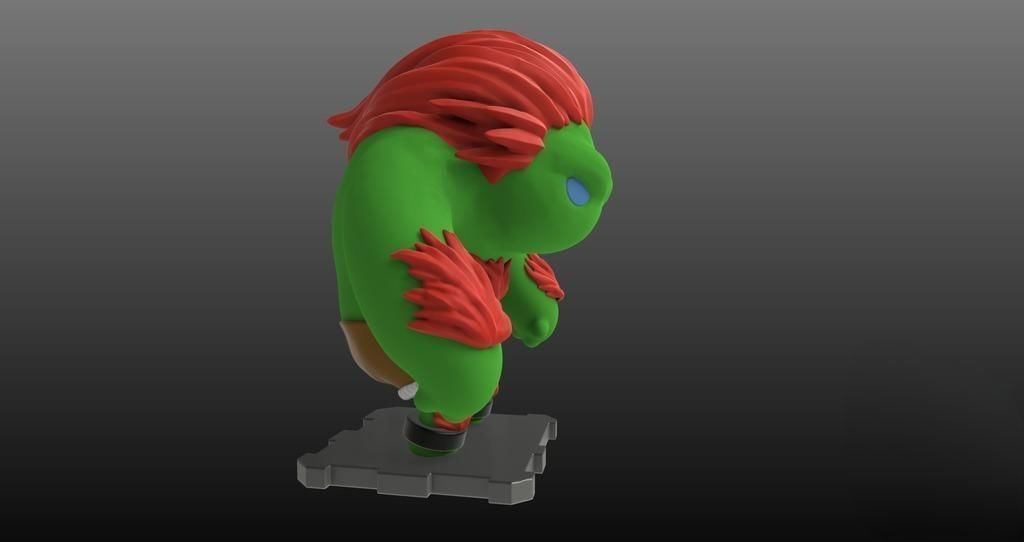 Blanka 3D Printing Masterpiece 3D print model_3