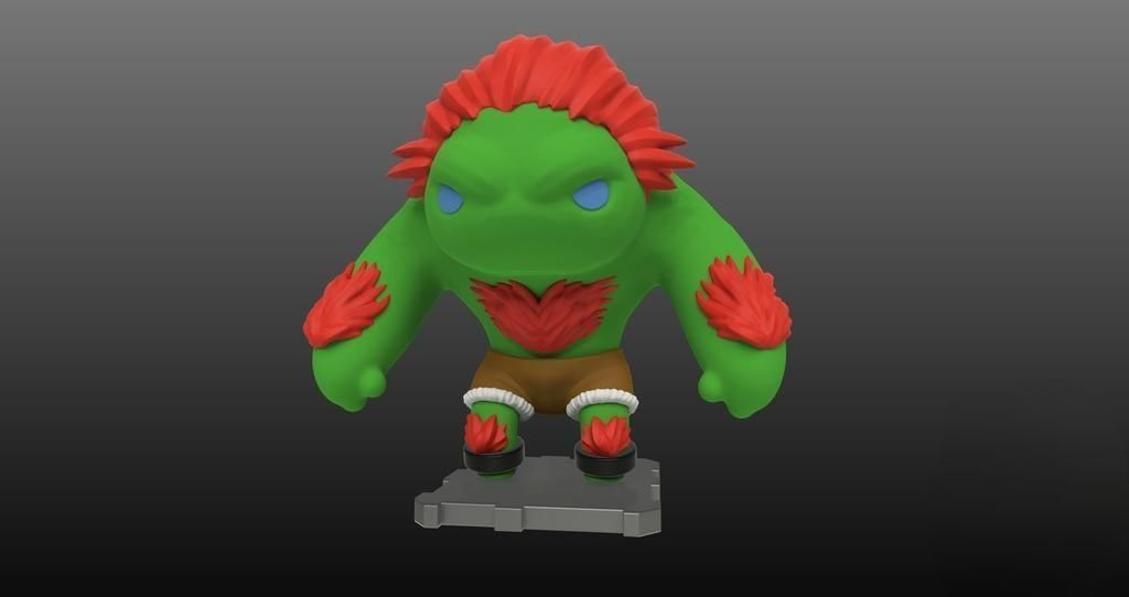 Blanka 3D Printing Masterpiece 3D print model_2