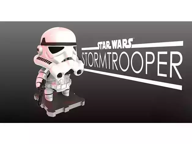 Stormtrooper 3D Printing Creation