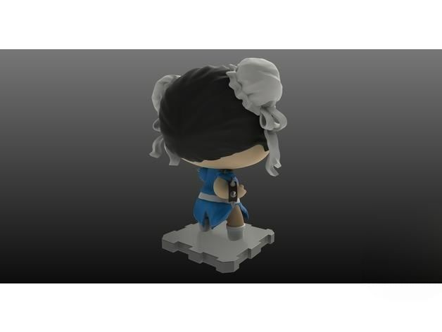 Chun-Li 3D Printing Masterpiece 3D print model_1