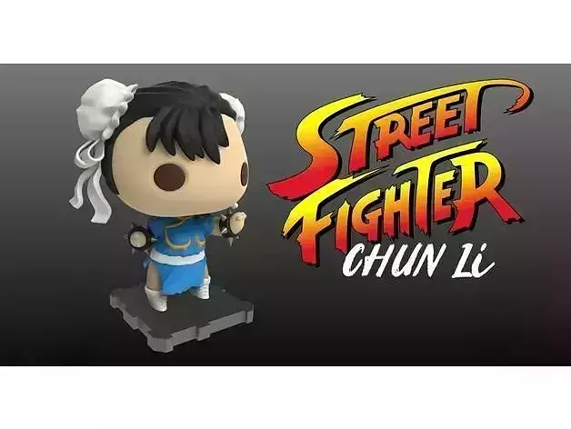 Chun-Li 3D Printing Masterpiece 3D print model