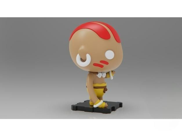 Dhalsim 3D Printing Creation 3D print model_1