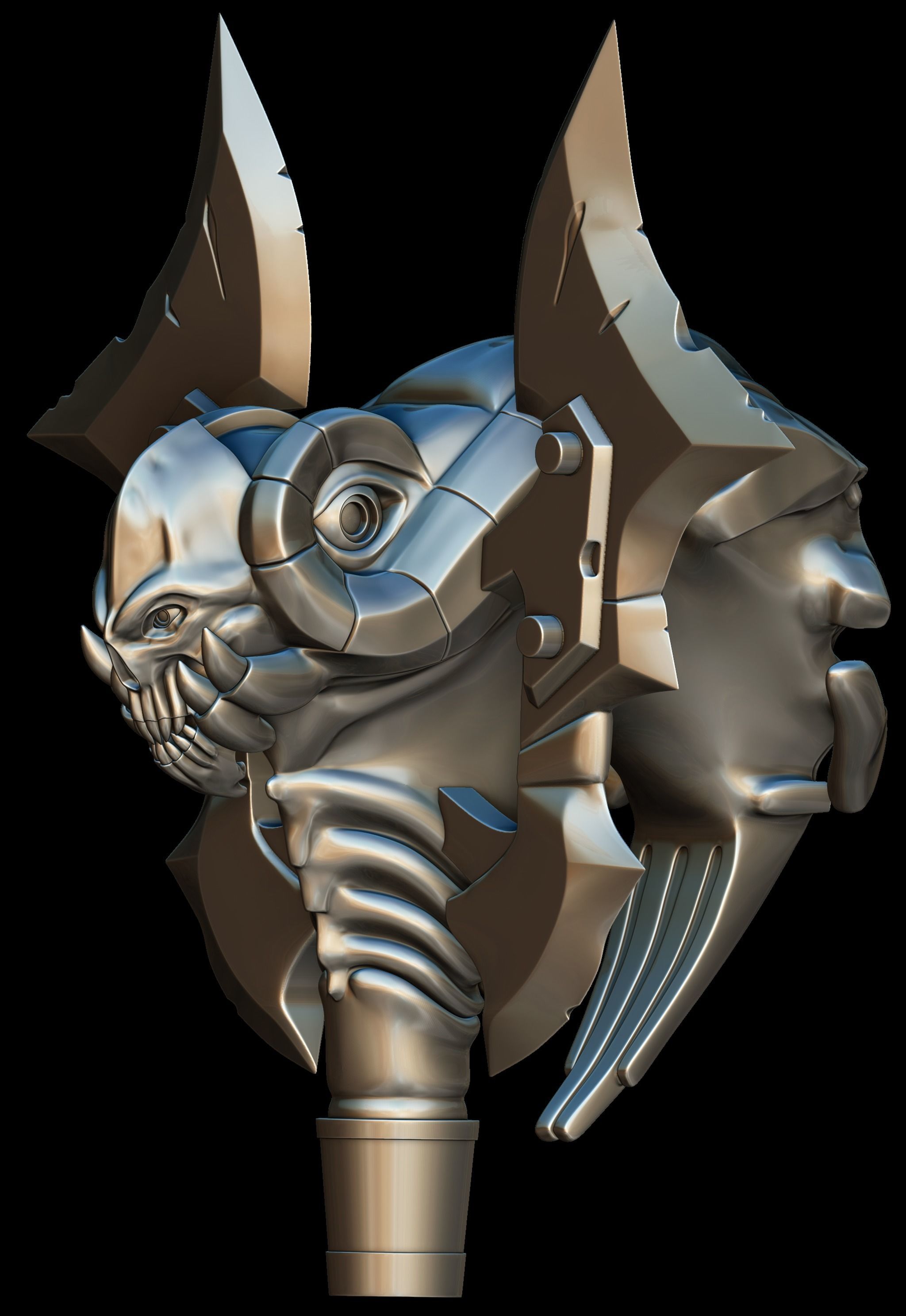 Weapon  3D print model_2