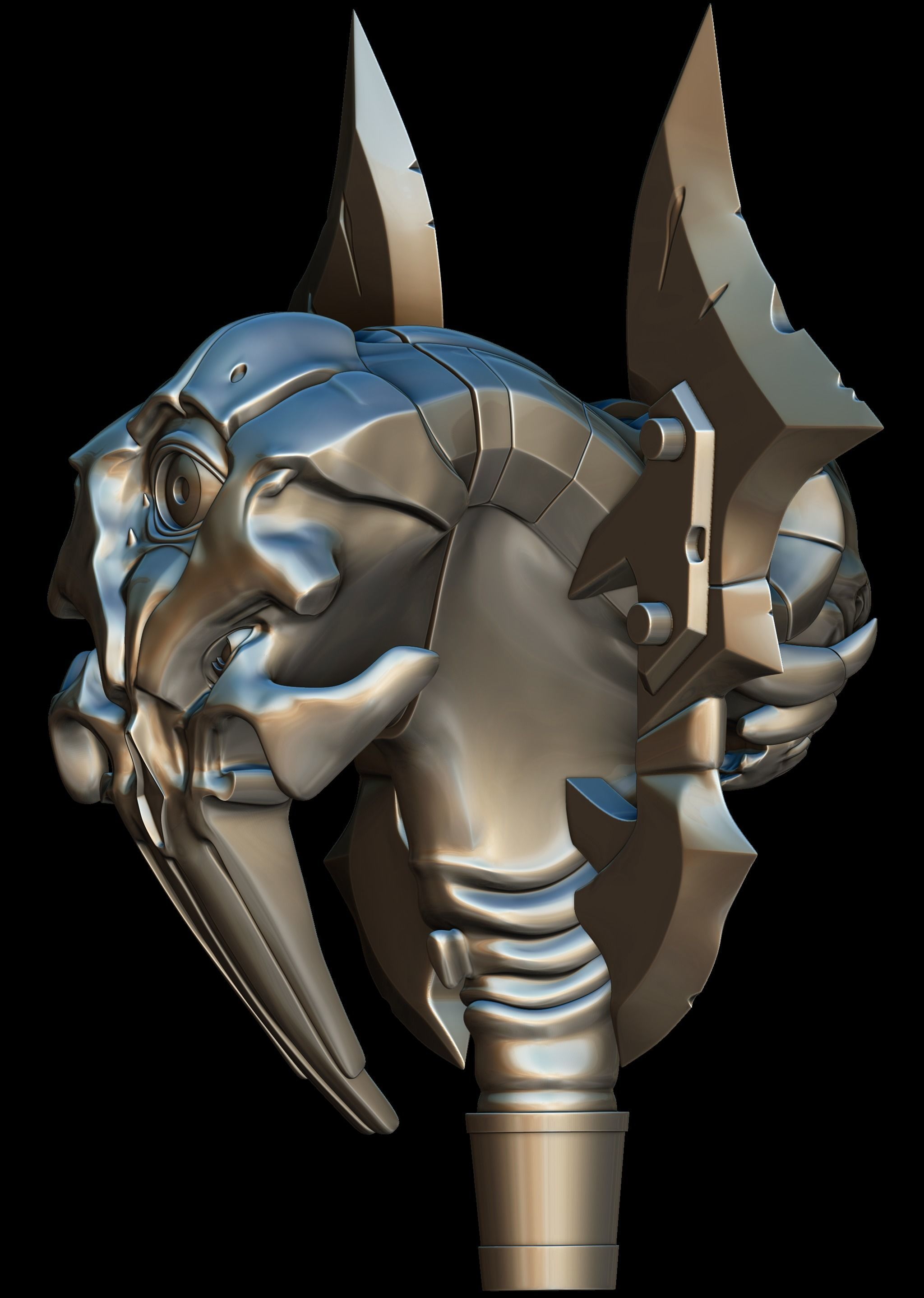 Weapon  3D print model_6