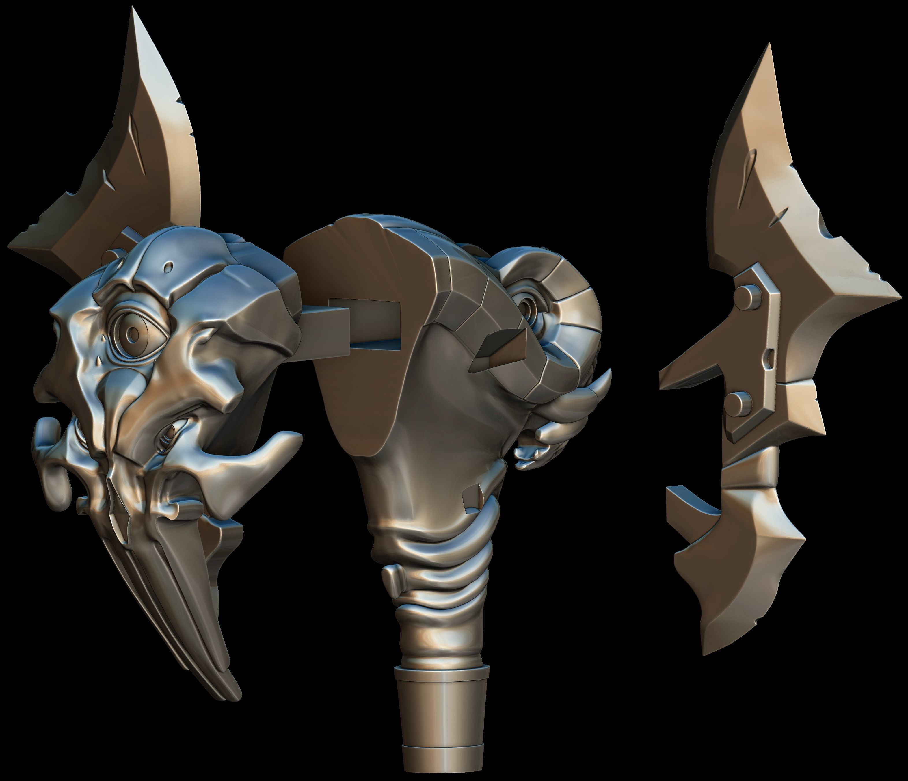 Weapon  3D print model_7