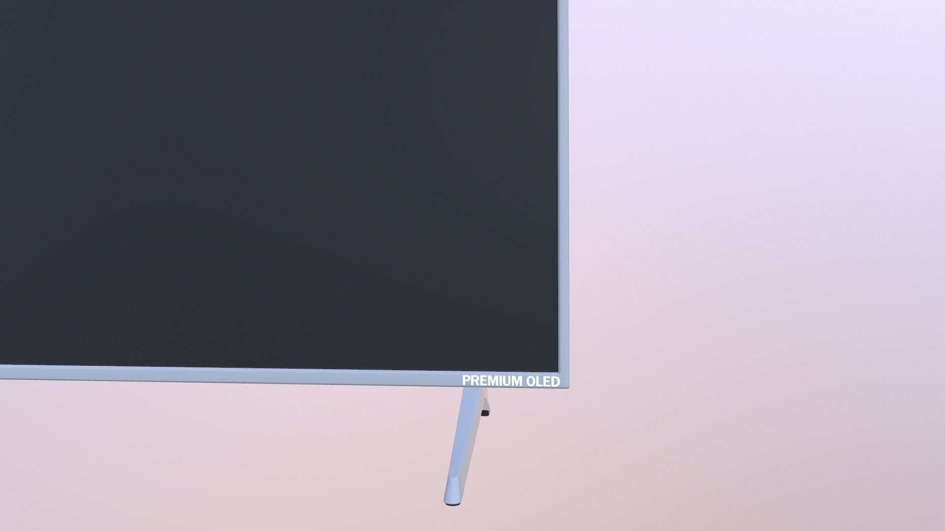 VU LED TV 3D model_22