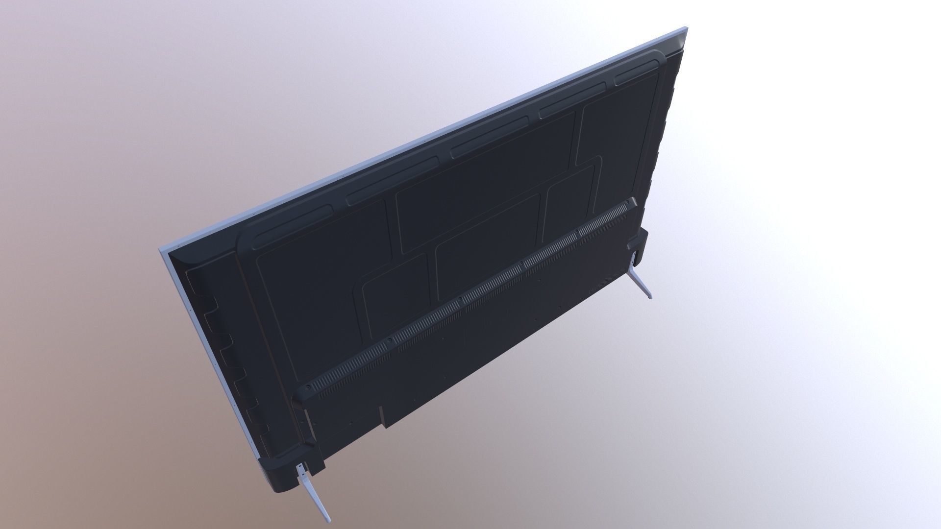 VU LED TV 3D model_13