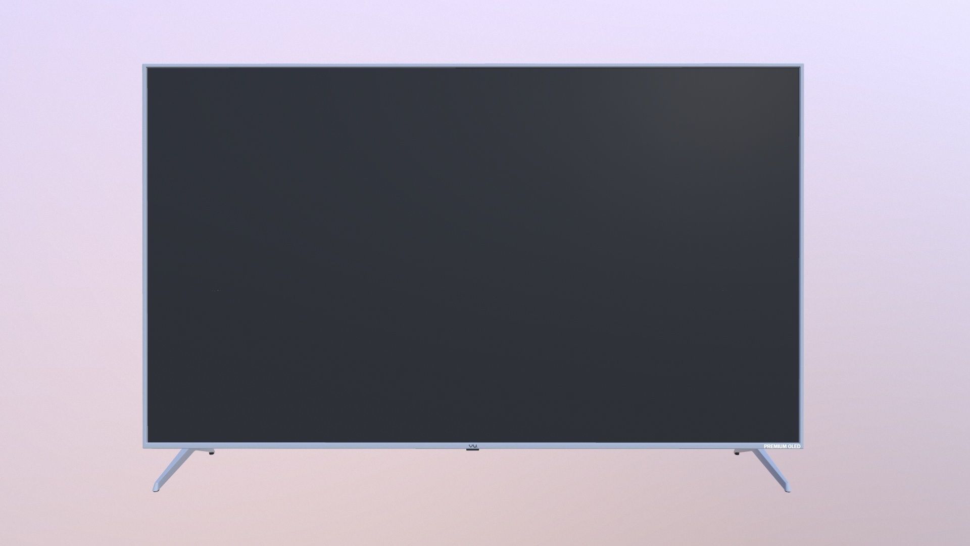 VU LED TV 3D model_21