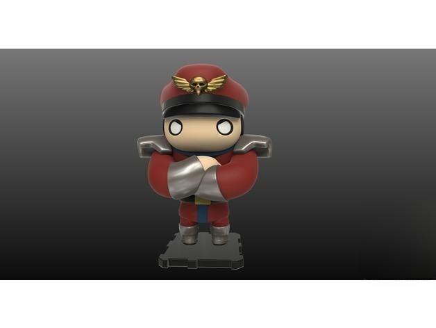M Bison 3D Printed Artwork 3D print model_2