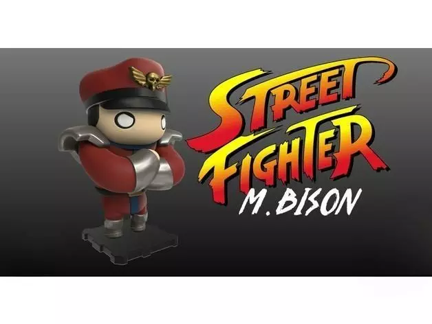 M Bison 3D Printed Artwork 3D print model_0