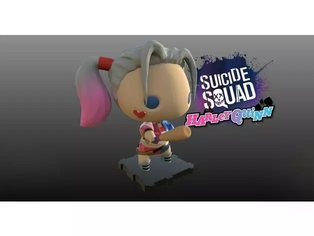 Harley Quinn 3D Printing Creation 3D print model_0