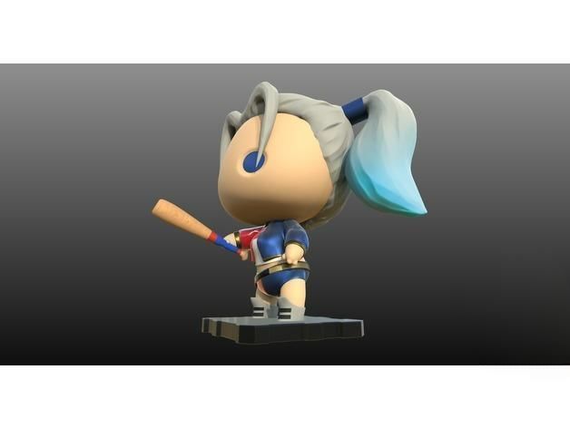 Harley Quinn 3D Printing Creation 3D print model_2
