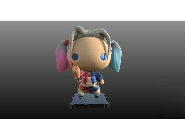 Harley Quinn 3D Printing Creation 3D print model_1