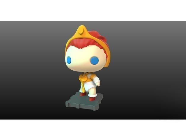 Teela 3D Printed Artwork 3D print model_2