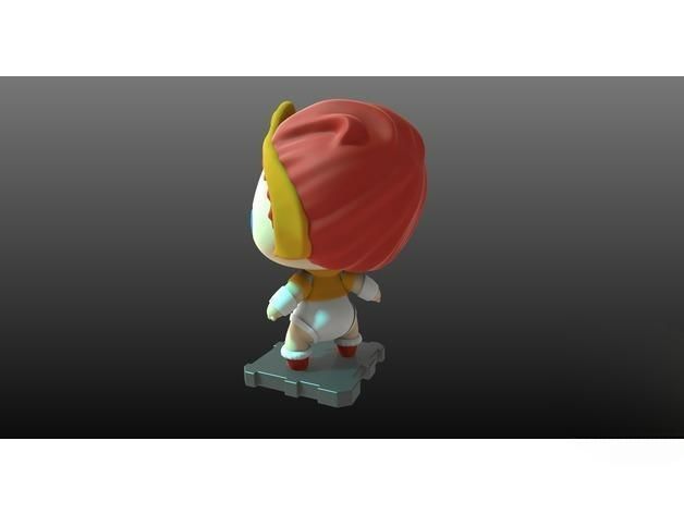 Teela 3D Printed Artwork 3D print model_1