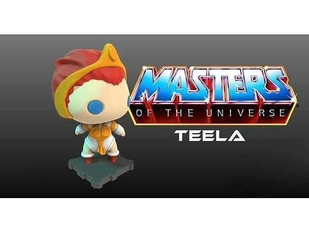 Teela 3D Printed Artwork 3D print model