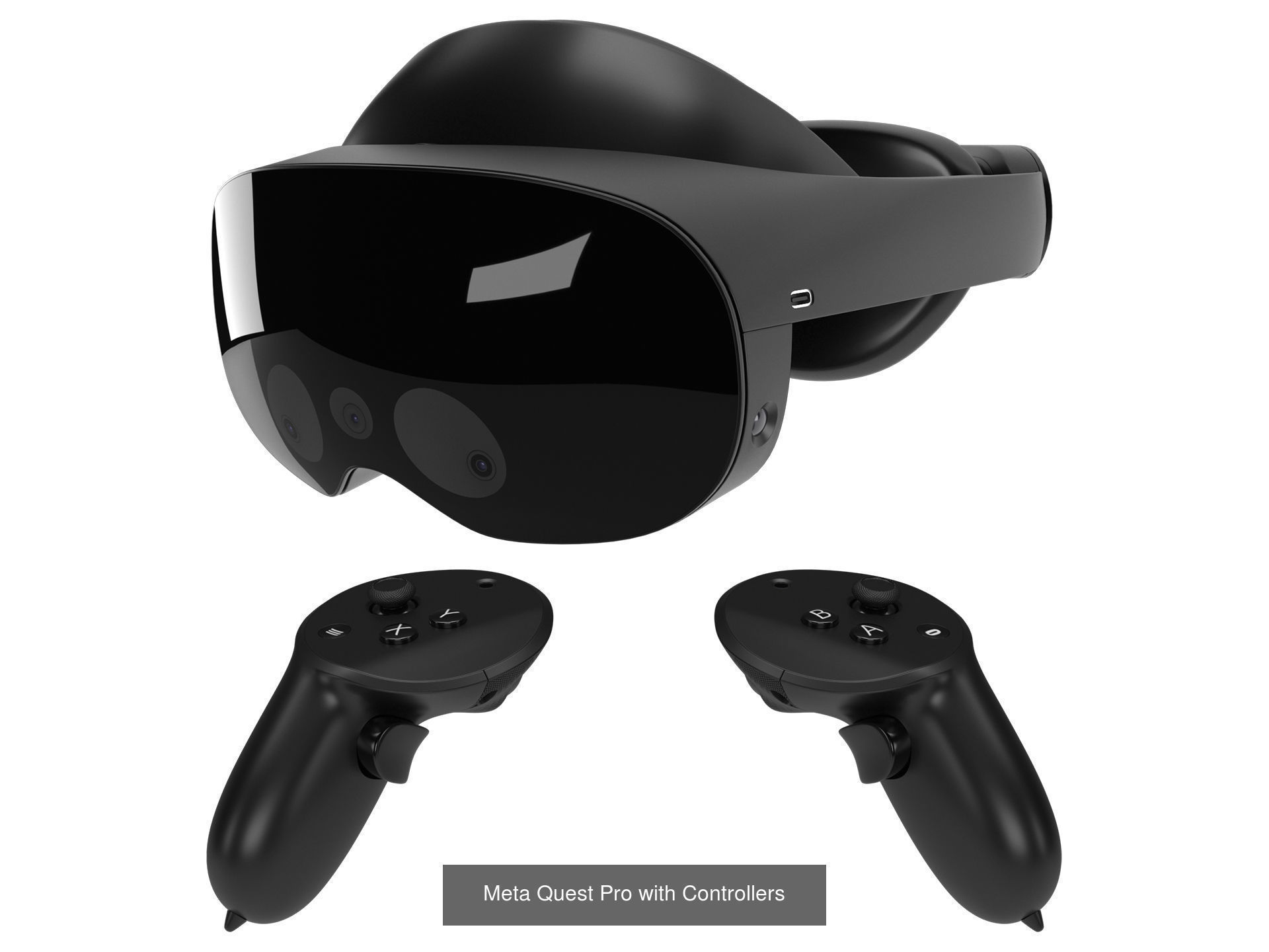 Meta All VR Headsets 2024 3D Model Collection_11