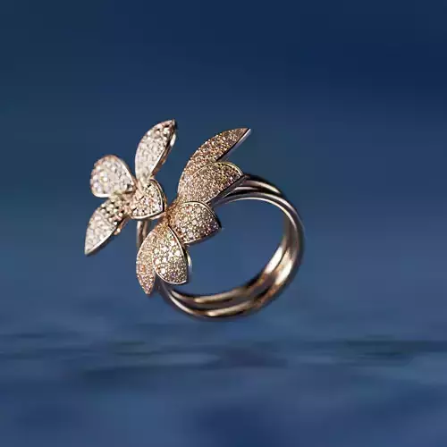 Pasquale Bruni ring and earring