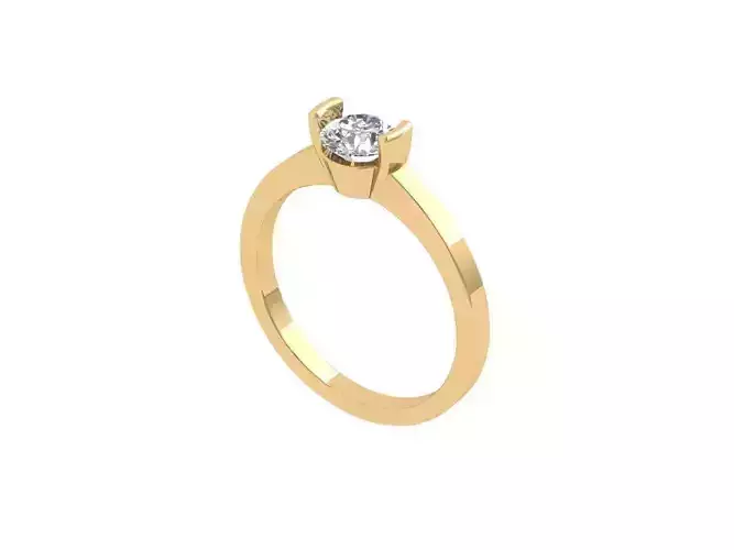 Solitaire Engagement Ring