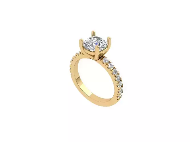 Solitaire Engagement Ring
