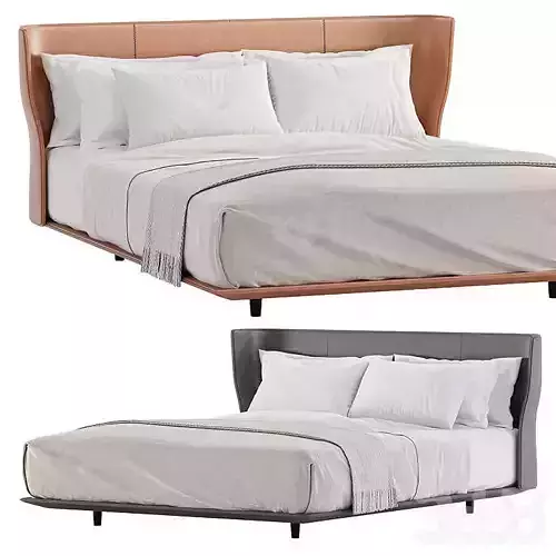 Italia Alys Bed 3D model