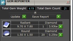 Emerald Art Deco Ring 3D print model_5