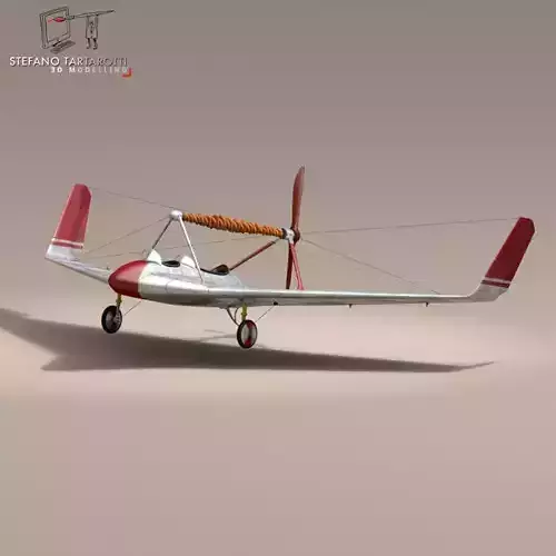 Rubber airplane