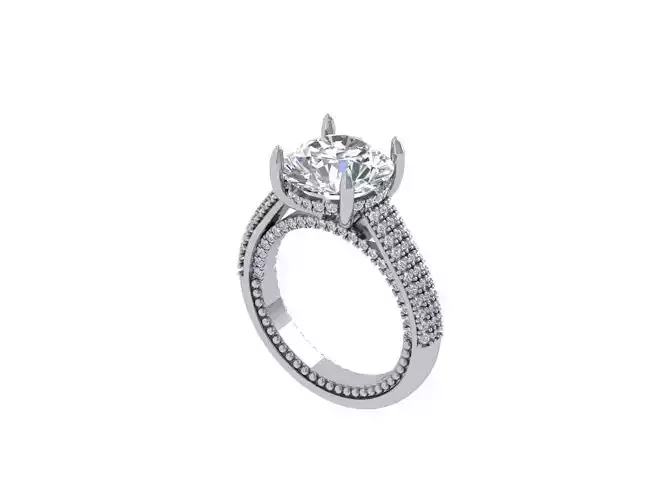 Solitair Ring Bridal set