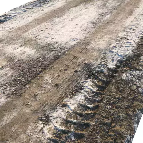 Winter dirt road material 07