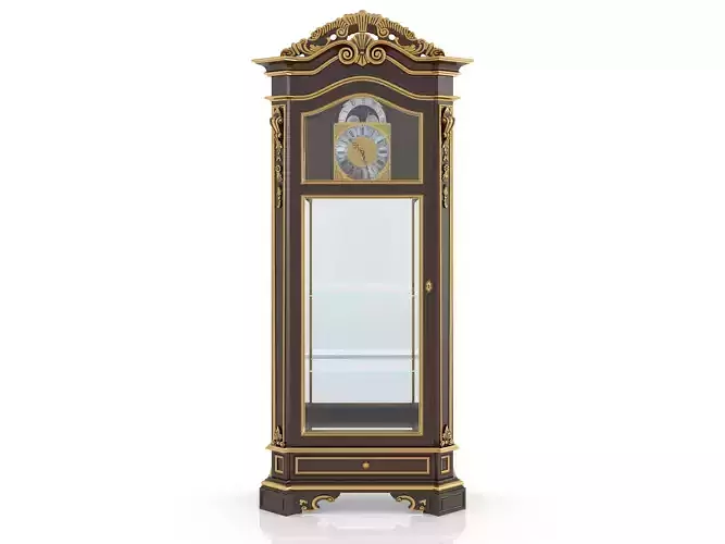 Baroque Grandfather Clock