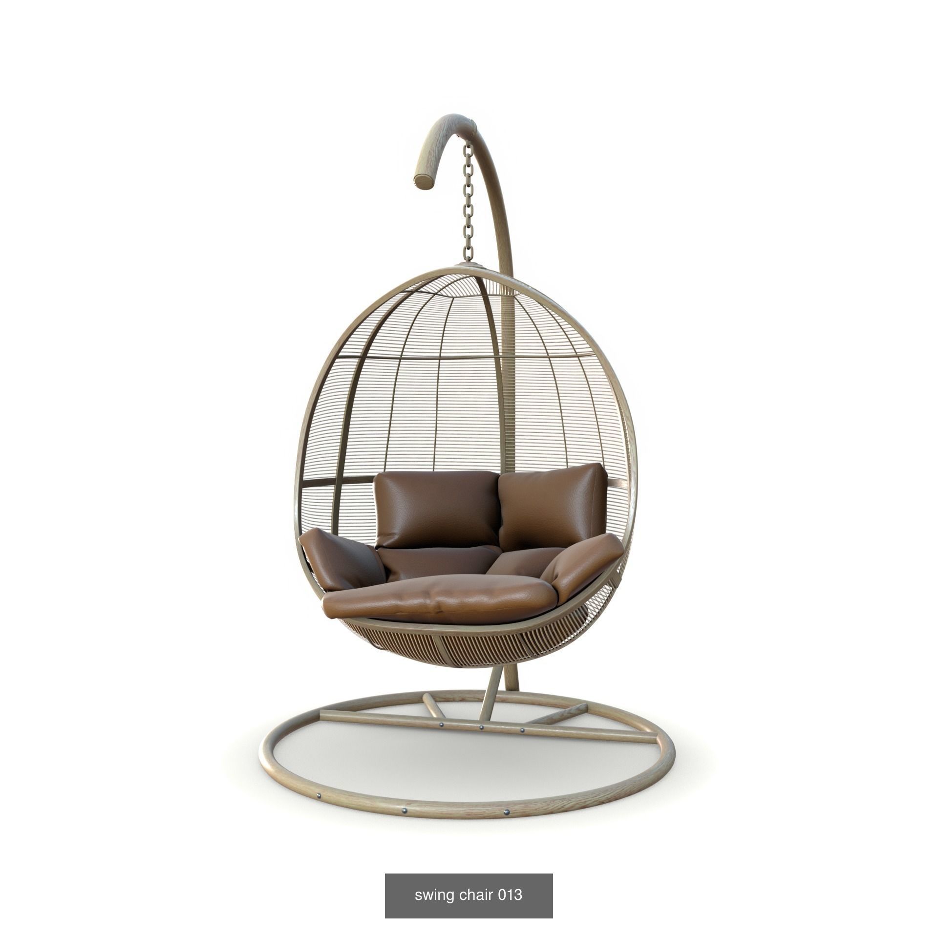 swing chair 3D Model Collection_13