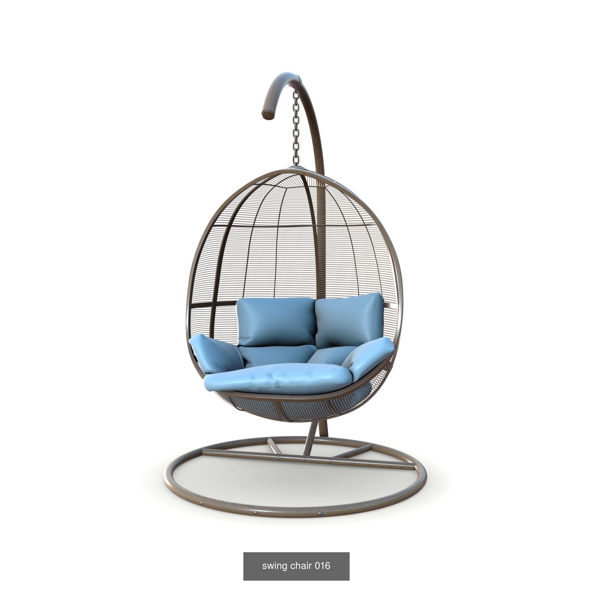 swing chair 3D Model Collection_16