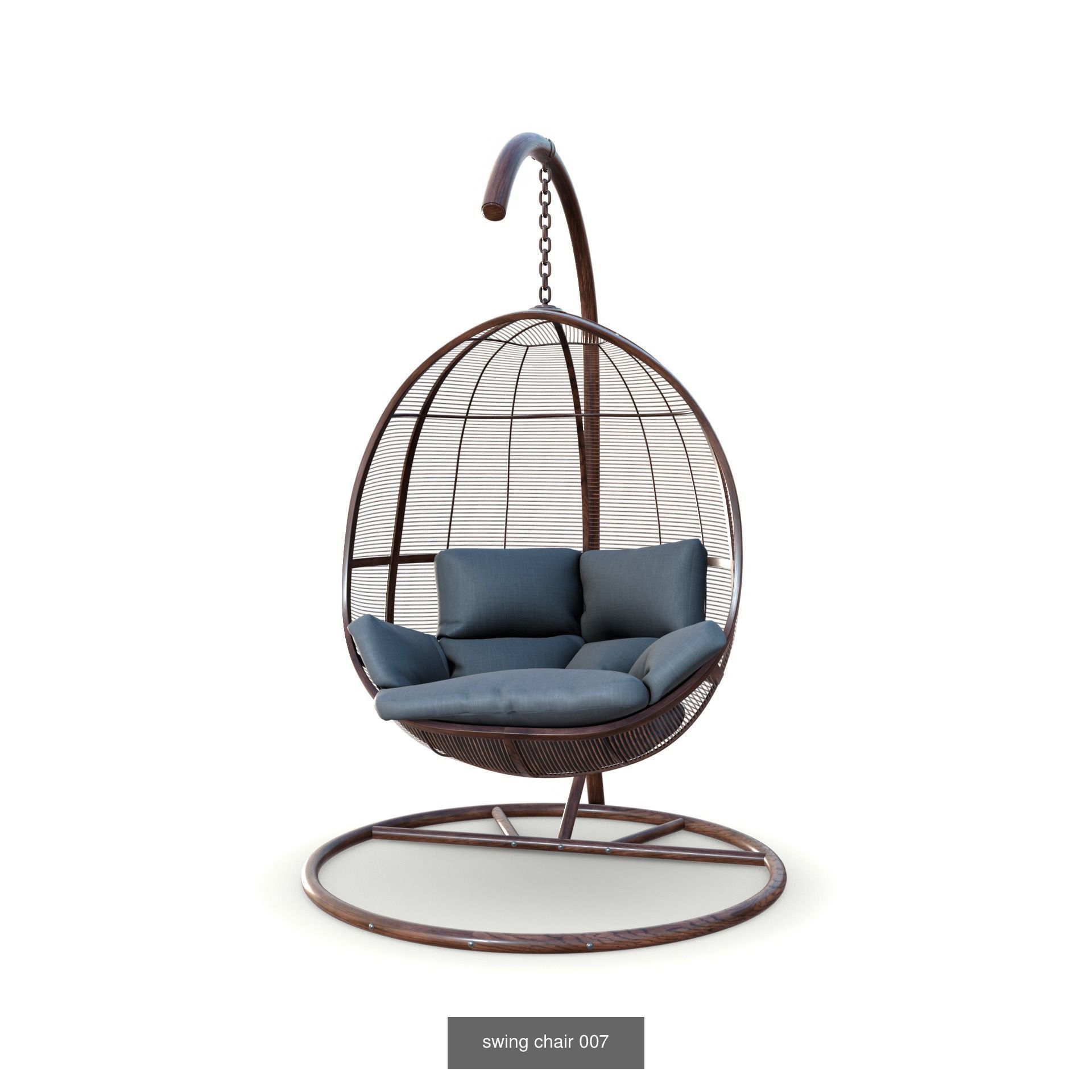 swing chair 3D Model Collection_7