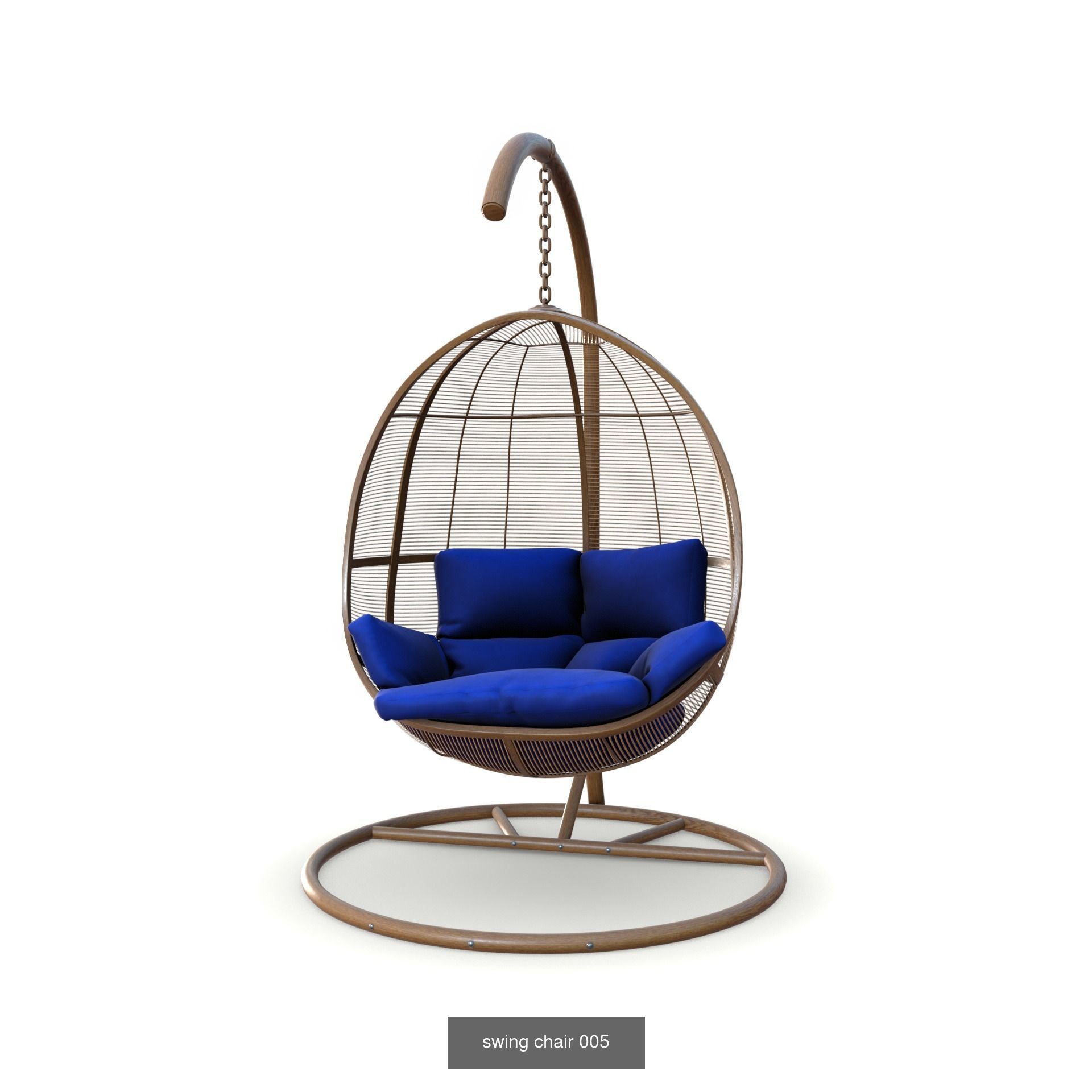 swing chair 3D Model Collection_5