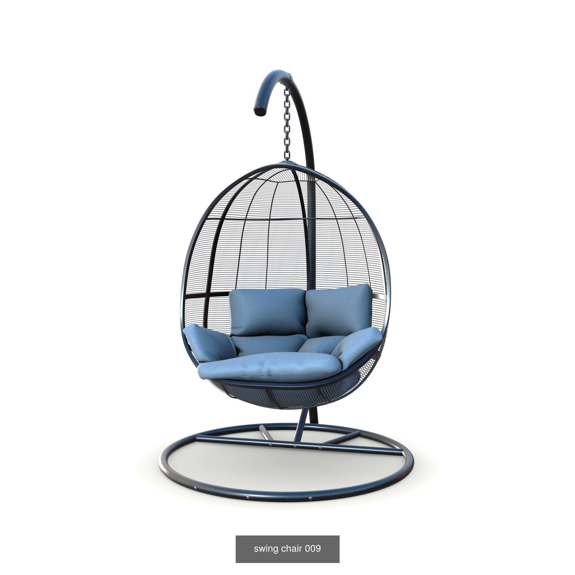 swing chair 3D Model Collection_9