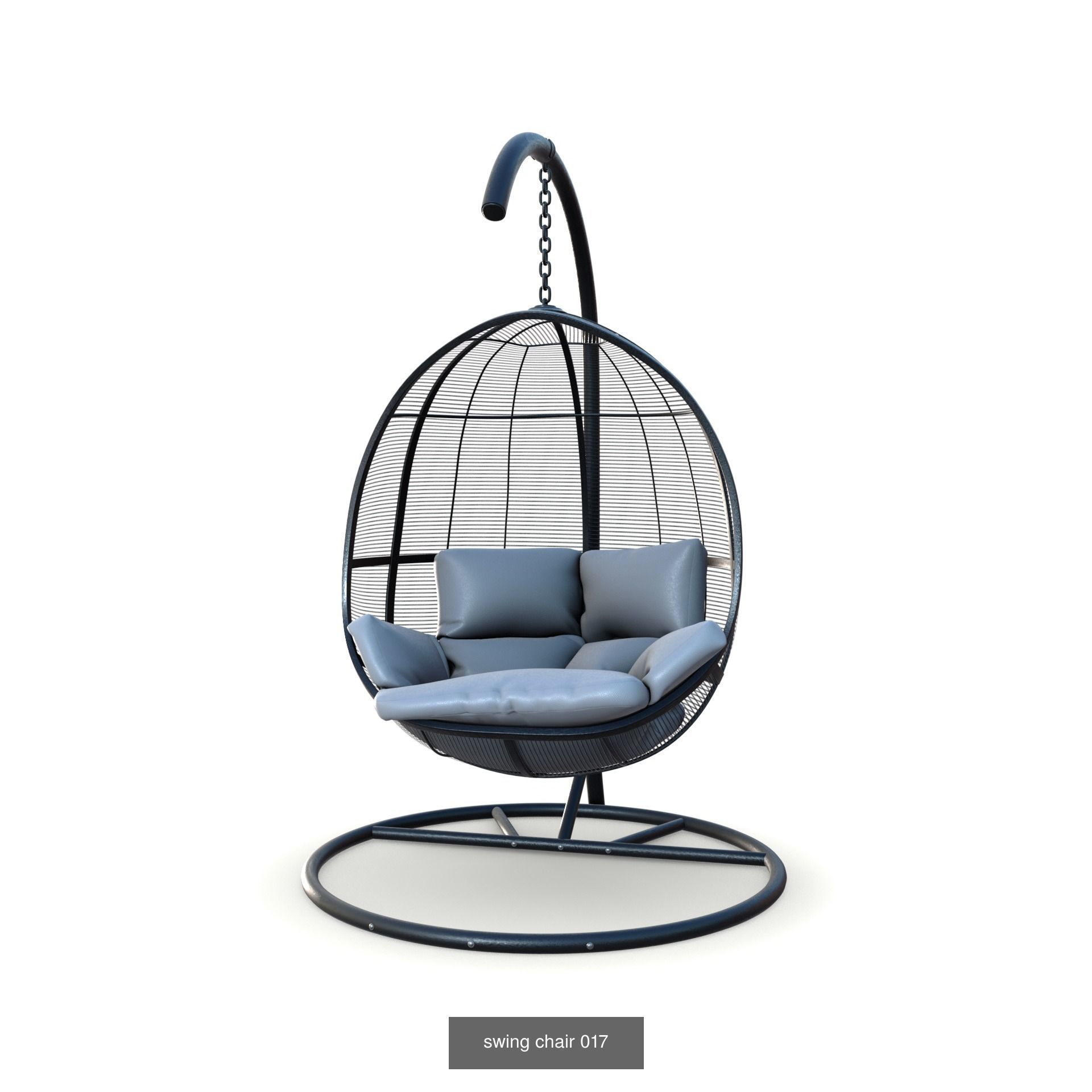 swing chair 3D Model Collection_17