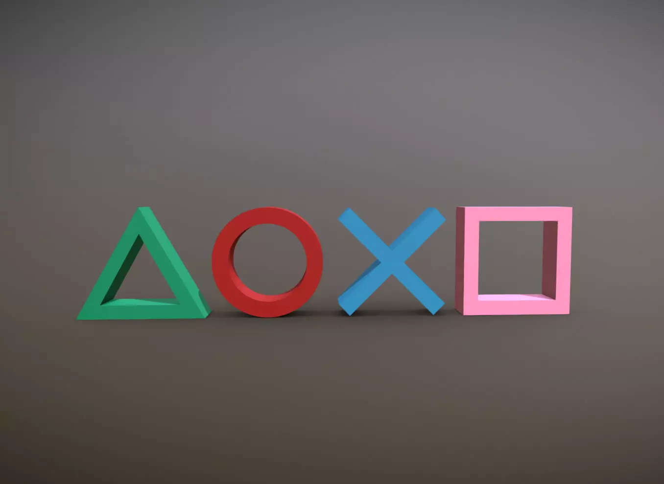 PLAYSTATION SIGNS 3D print model