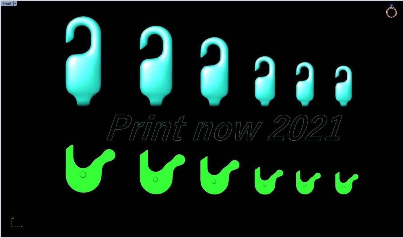 6 Lobster Clasp 3D print model_10