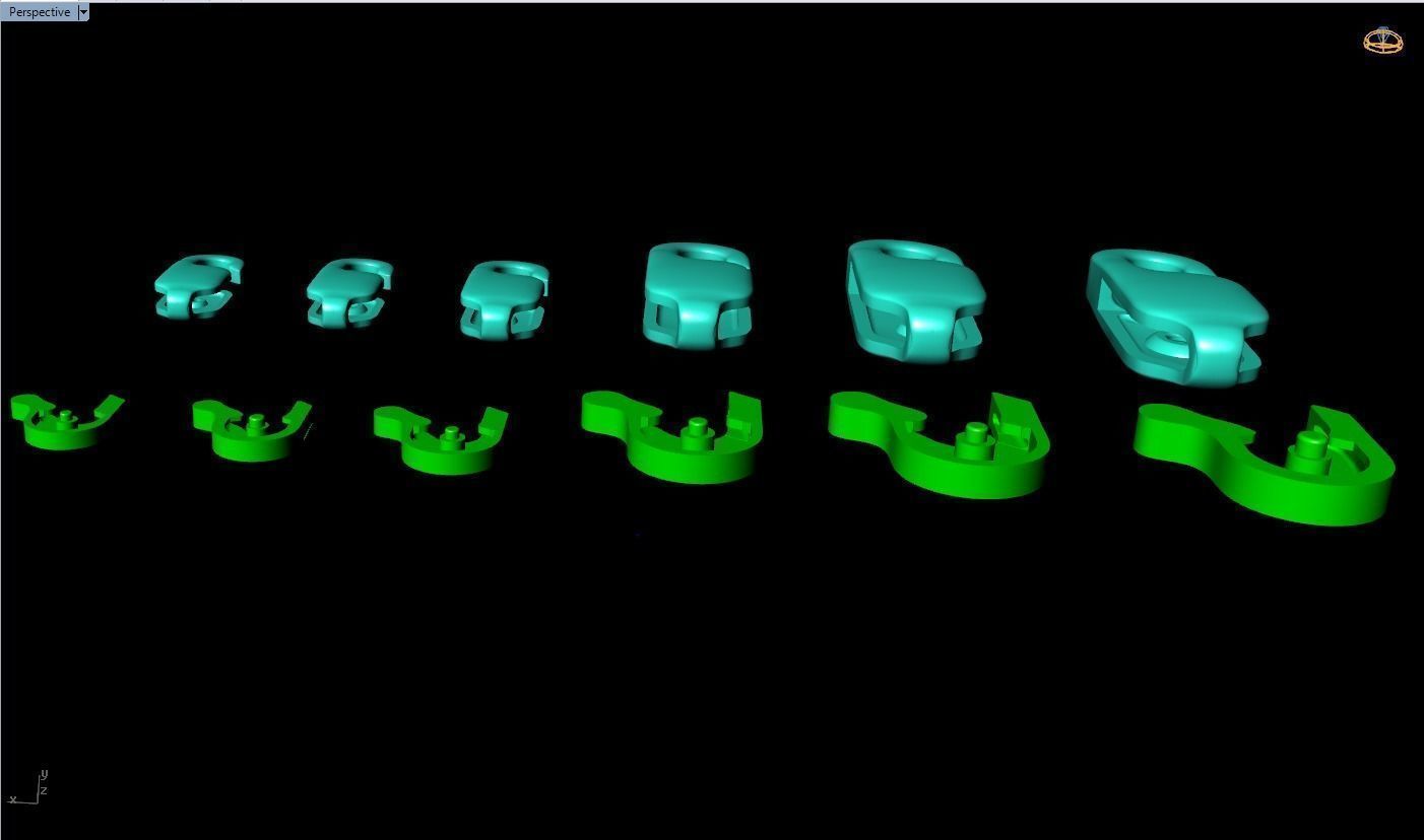 6 Lobster Clasp 3D print model_12