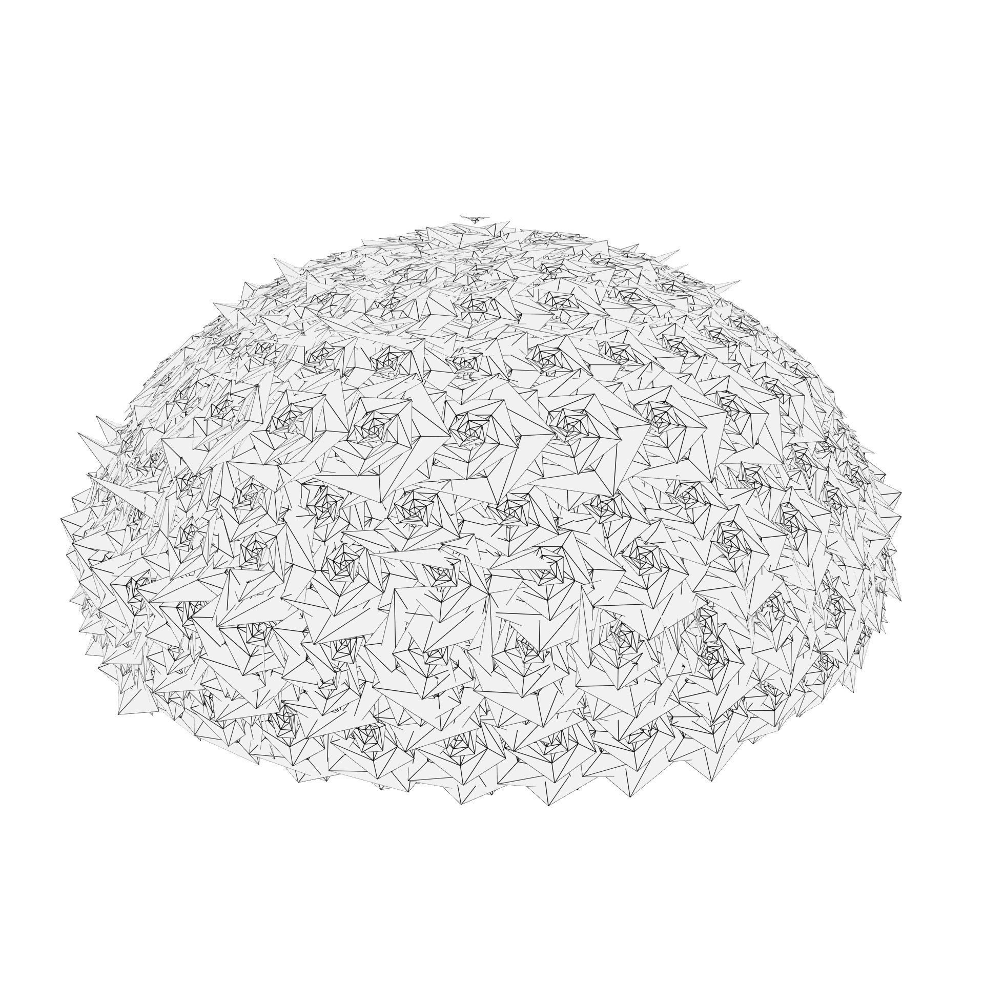 Silver Mound Artemisia 3d model Low-poly 3D model_9